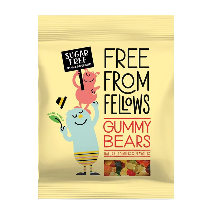 Free From Fellows Sugarfree Gummy Bears 10 x 100g