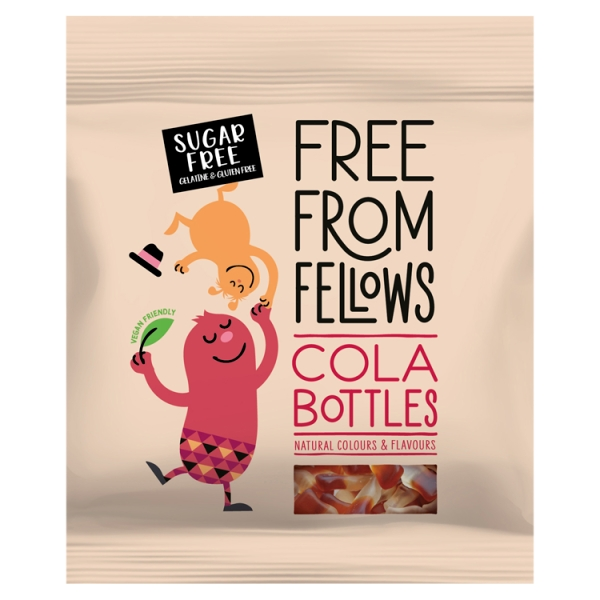 Free From Fellows Cola Bottles 10 x 100g