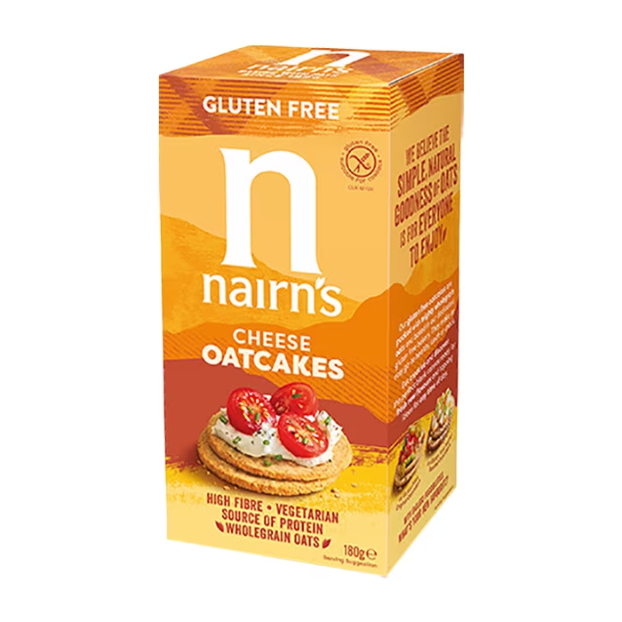 Nairns Cheese Crackers 8 x 137g