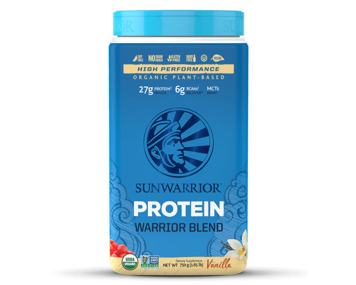 Miscela di proteina Sunwarrior Vanilla 750G