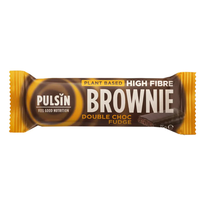 Pulsin Double Choc Fudge Brownie 18 x 35G