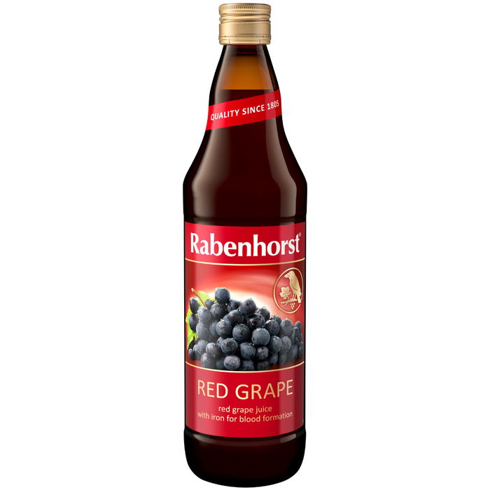 Rabenhorst Red Uva succo di uva con ferro 6 x 750 ml