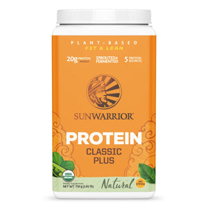 Sunwarrior Classic Plus Natural Protein Powder 750g