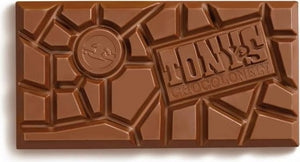 Tony's chocolonely melkchocolade karamel zoutbar 15 x 180 g